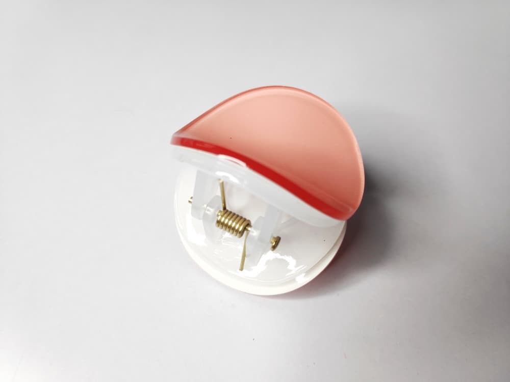 Peach Clutcher Clip Round hair accessories for women/girls