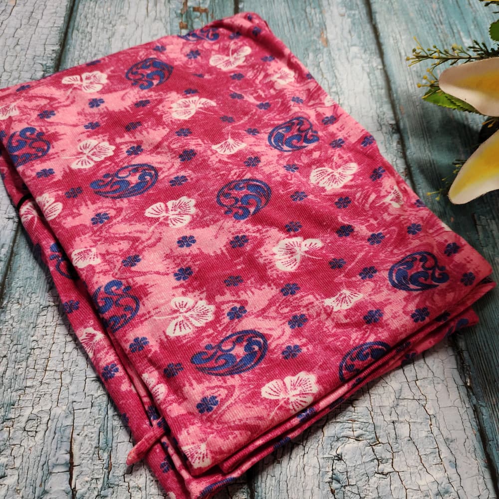 Bubblegum Hosiery cotton Printed Nighty for Ladies