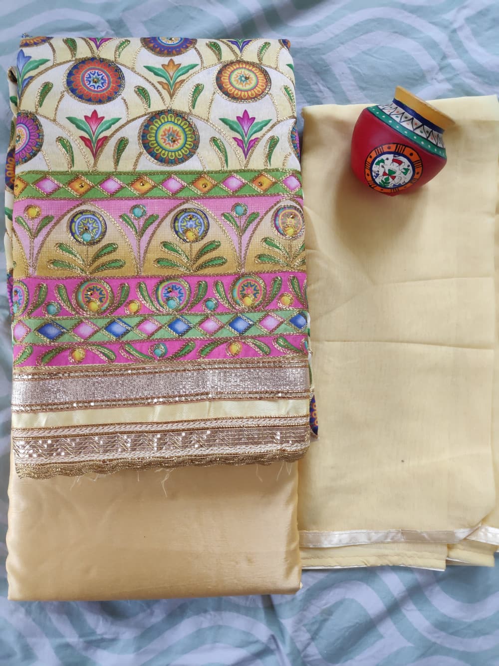 Yellow Festive Wear Suit