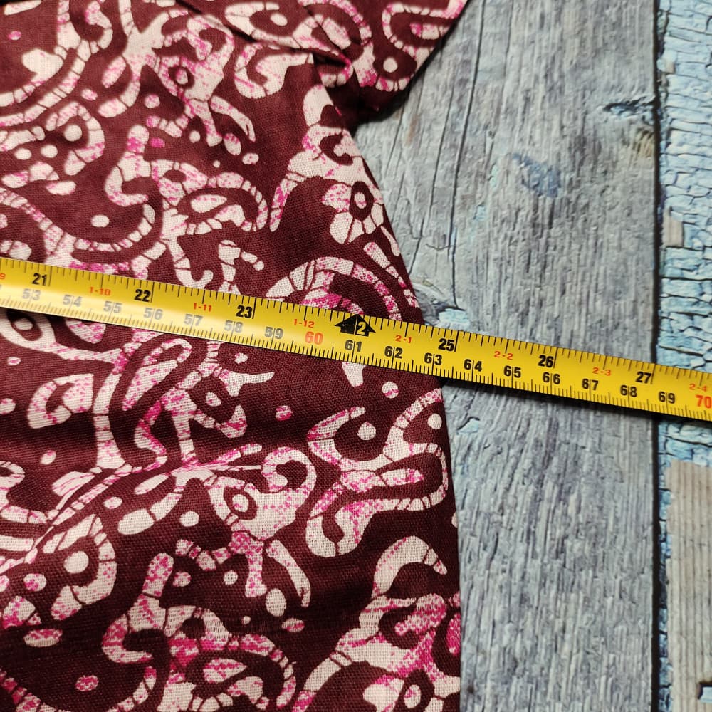 Coke Summer Nighty for Women Batik Print