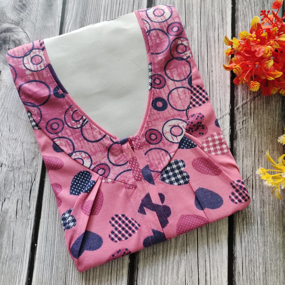 Pink Hosiery Nighty for Women