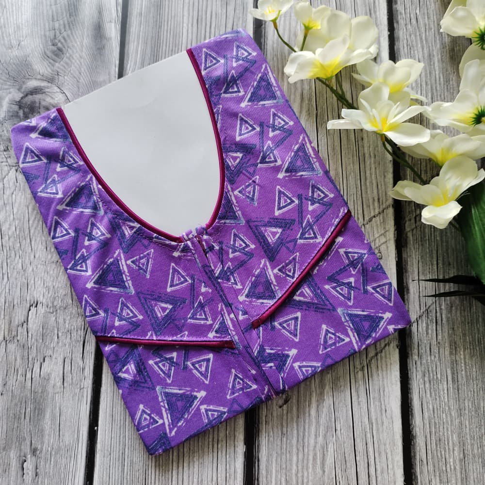 Purple Hosiery Nighty for Women