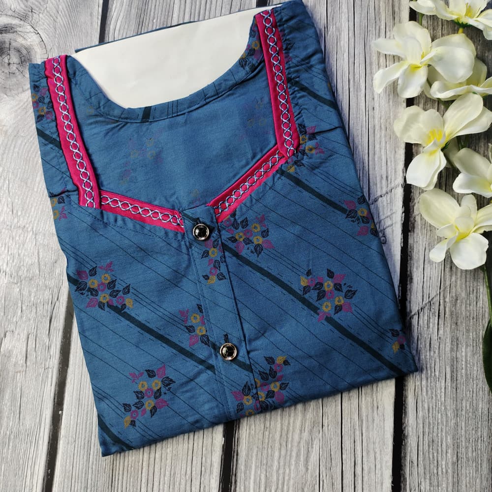 Blue Lizzy Bizzy Nighty For Women