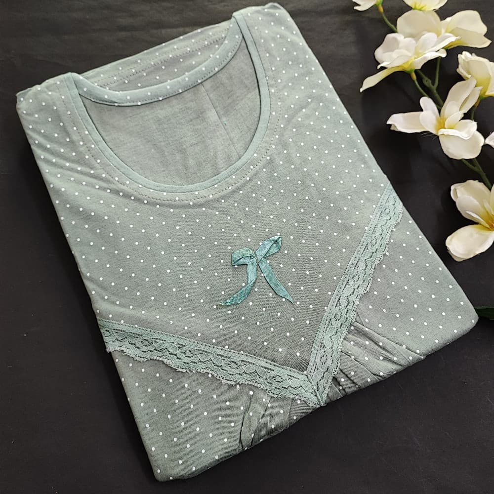Light Green Beautiful & Comfortable Modal Fabric Nighty