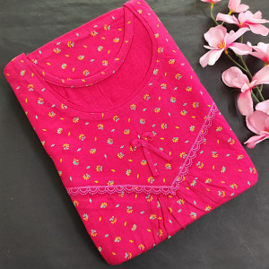 Magenta color Nightwear - Beautiful & Comfortable Modal Fabric Nighty