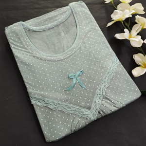 Light Green color Nightwear - Beautiful & Comfortable Modal Fabric Nighty